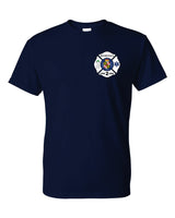 HVFD Short Sleeve Navy T-Shirt 50/50 Blend