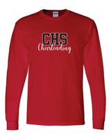 Chopticon Braves Cheer 50/50 Long Sleeve T-Shirts CHS  Cheerleading