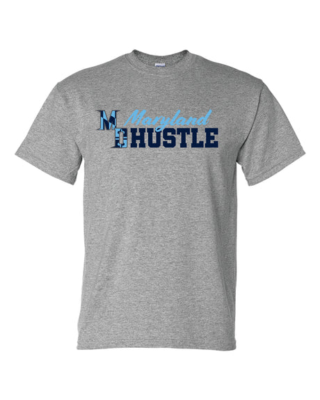 MD HUSTLE Short Sleeve T-Shirt 50/50 Blend