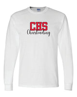 Chopticon Braves Cheer 50/50 Long Sleeve T-Shirts CHS  Cheerleading