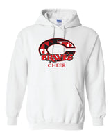 Chopticon Braves Cheer Gildan/Jerzee 50/50 Hoodie MD Flag C