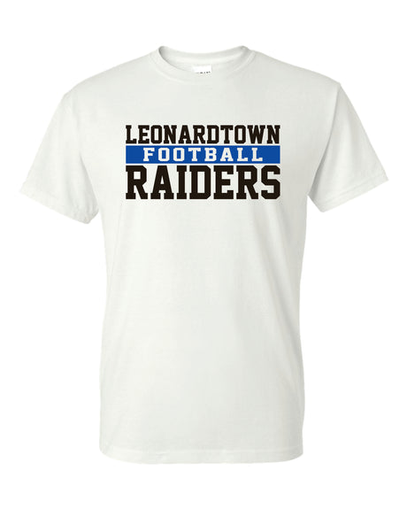 Leonardtown Football Short Sleeve T-Shirt Cotton/poly Blend