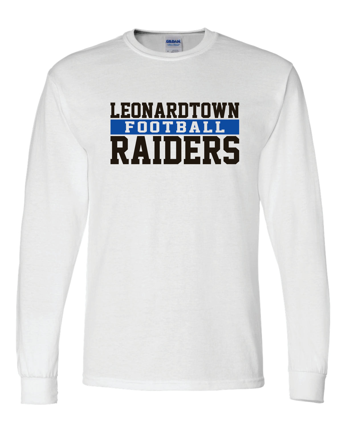 Leonardtown Football 50/50 Long Sleeve T-Shirts YOUTH
