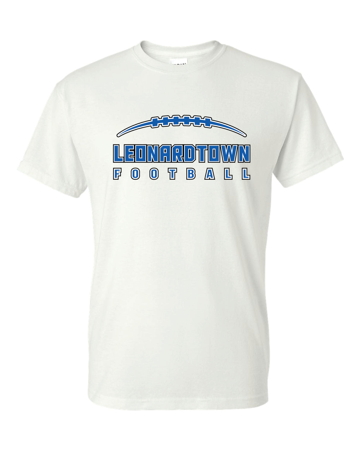 Leonardtown Football Short Sleeve T-Shirt Cotton/poly Blend