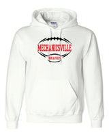 Mechanicsville Braves Gildan/Jerzee 50/50 Hoodie-YOUTH