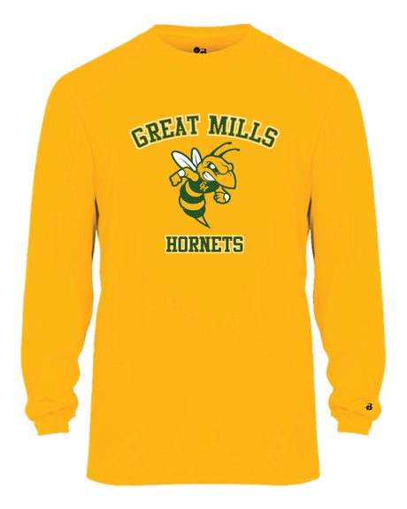 Great Mills Badger Dri Fit Long Sleeve T-Shirts Hornets