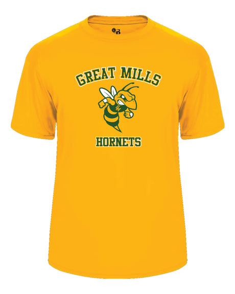 Great MIlls Short Sleeve Badger Dri Fit T shirt Hornets