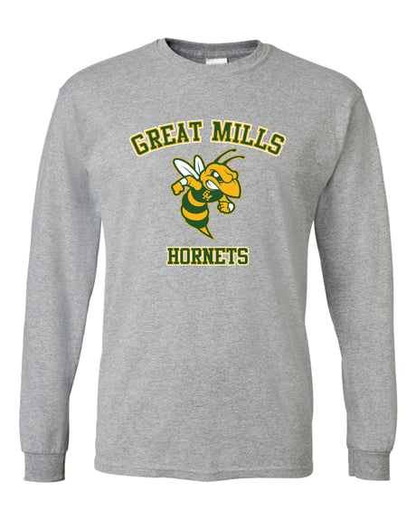 Great Mills 50/50 Long Sleeve T-Shirts Hornets