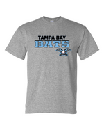 Load image into Gallery viewer, Tampa Bay Bats Short Sleeve T-Shirt 50/50 Blend ADULT
