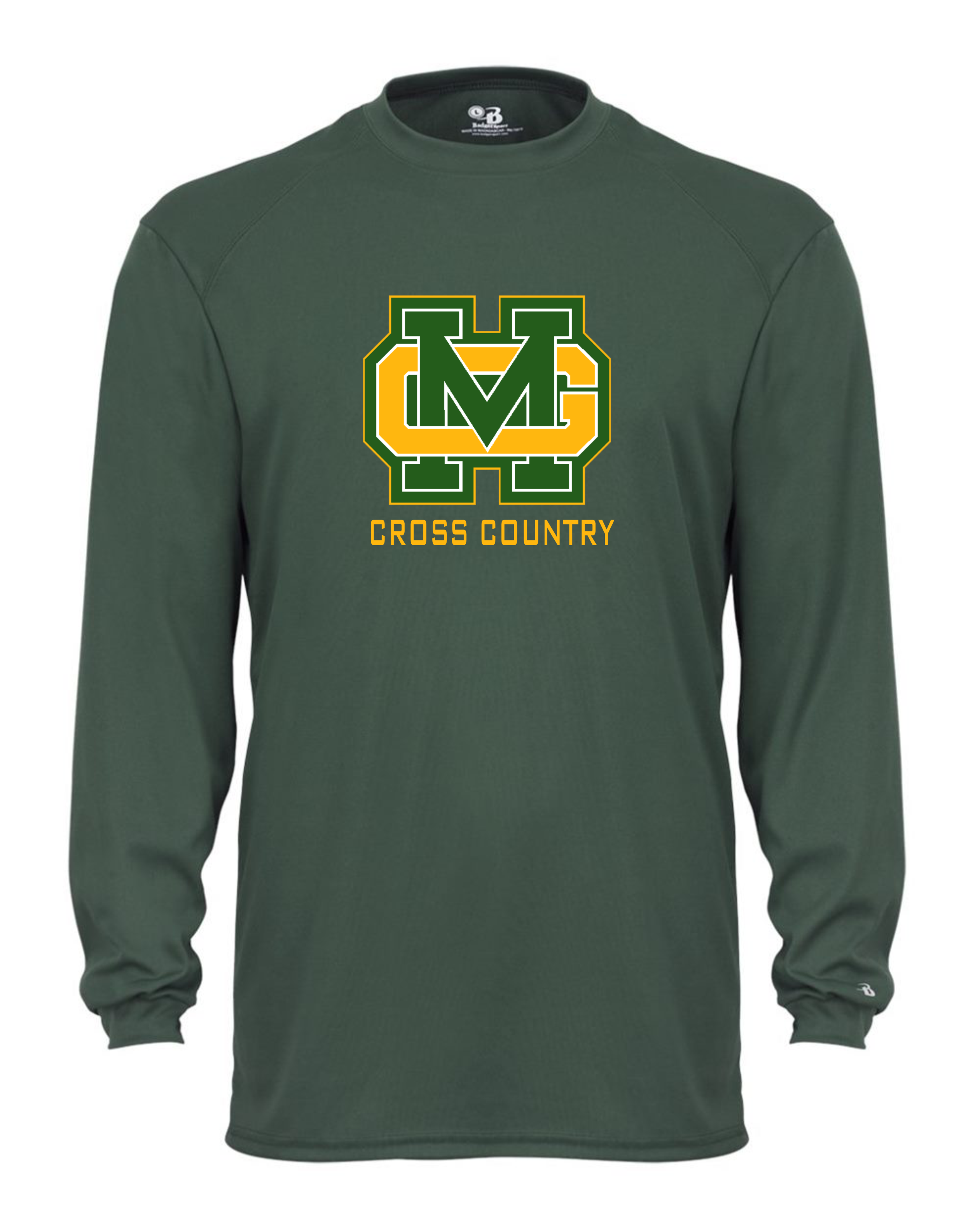 Great Mills Cross Country Long Sleeve Badger Dri Fit Shirt R3K