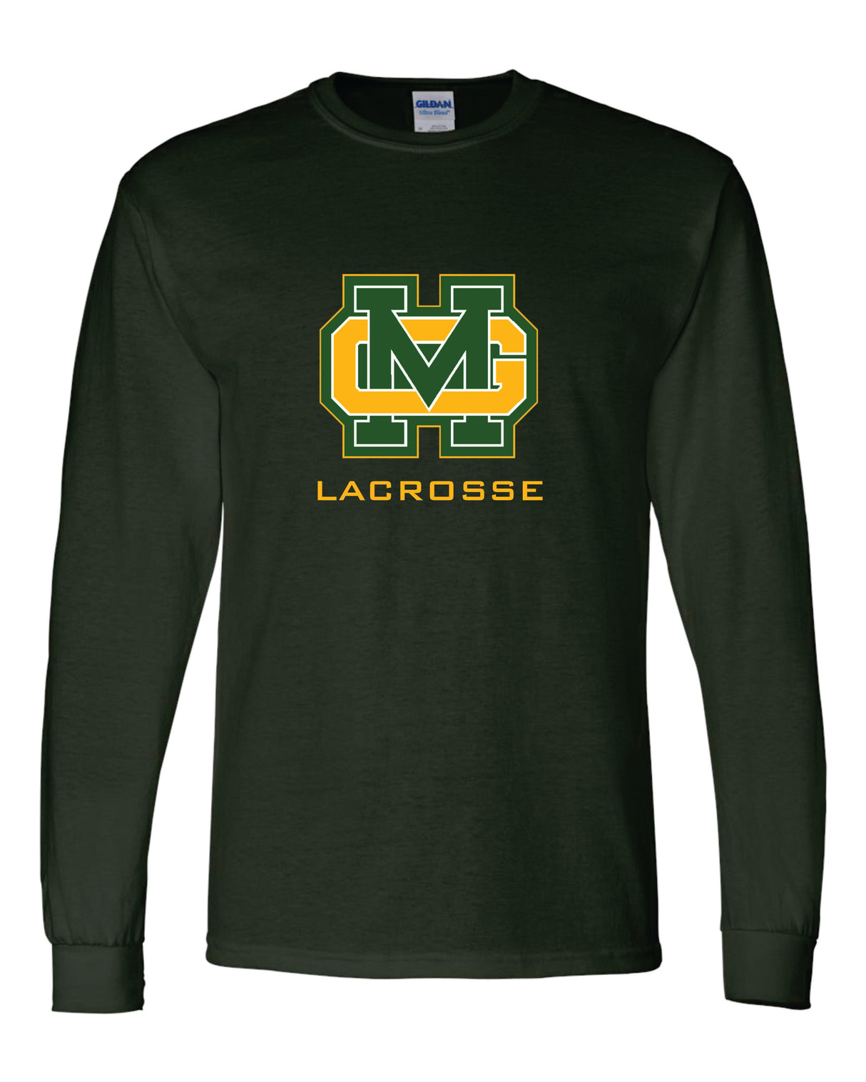 Great Mills Lacrosse Long Sleeve T-Shirt Cotton Blend