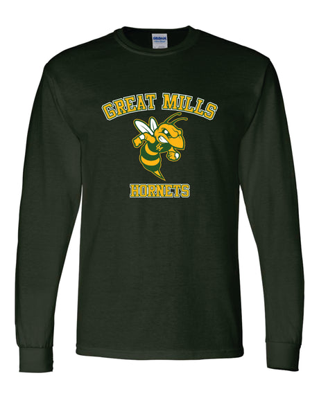 Great Mills 50/50 Long Sleeve T-Shirts Hornets