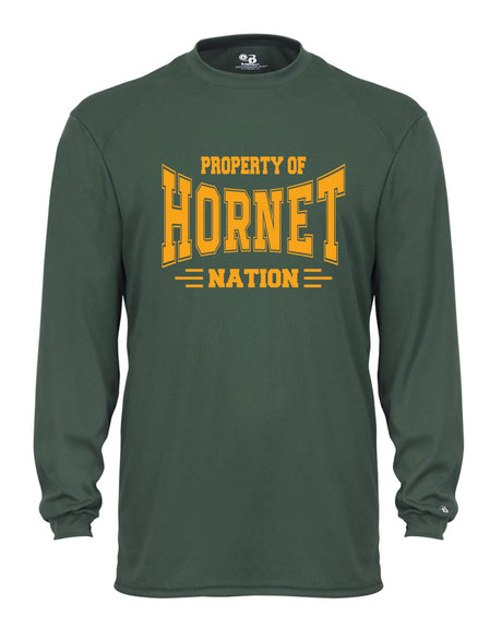 Great Mills Badger Dri-Fit Long Sleeve T-Shirts Hornet Nation