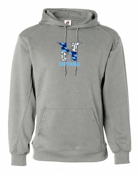 MD HUSTLE  Badger Dri-fit Hoodie - YOUTH - H Softball