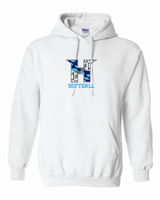 MD HUSTLE Gildan/Jerzee 50/50 Hoodie - H Softball