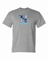 MD HUSTLE Short Sleeve T-Shirt 50/50 Blend - H Softball