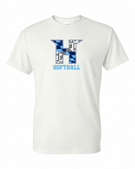 MD HUSTLE Short Sleeve T-Shirt 50/50 Blend - H Softball