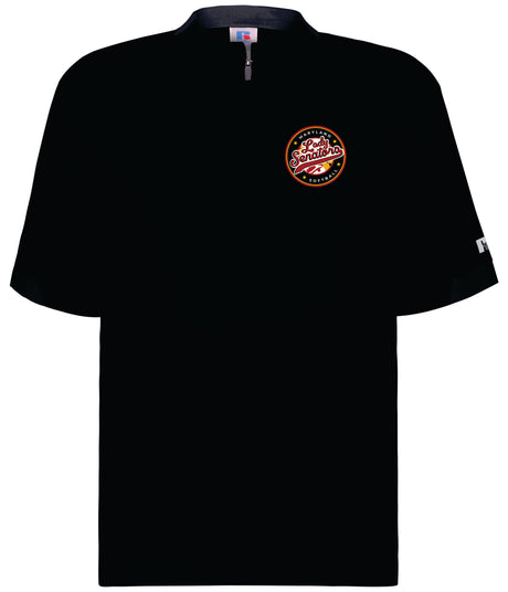 Lady Senators Short sleeve 1/4 Zip Lightweight Batting jacket