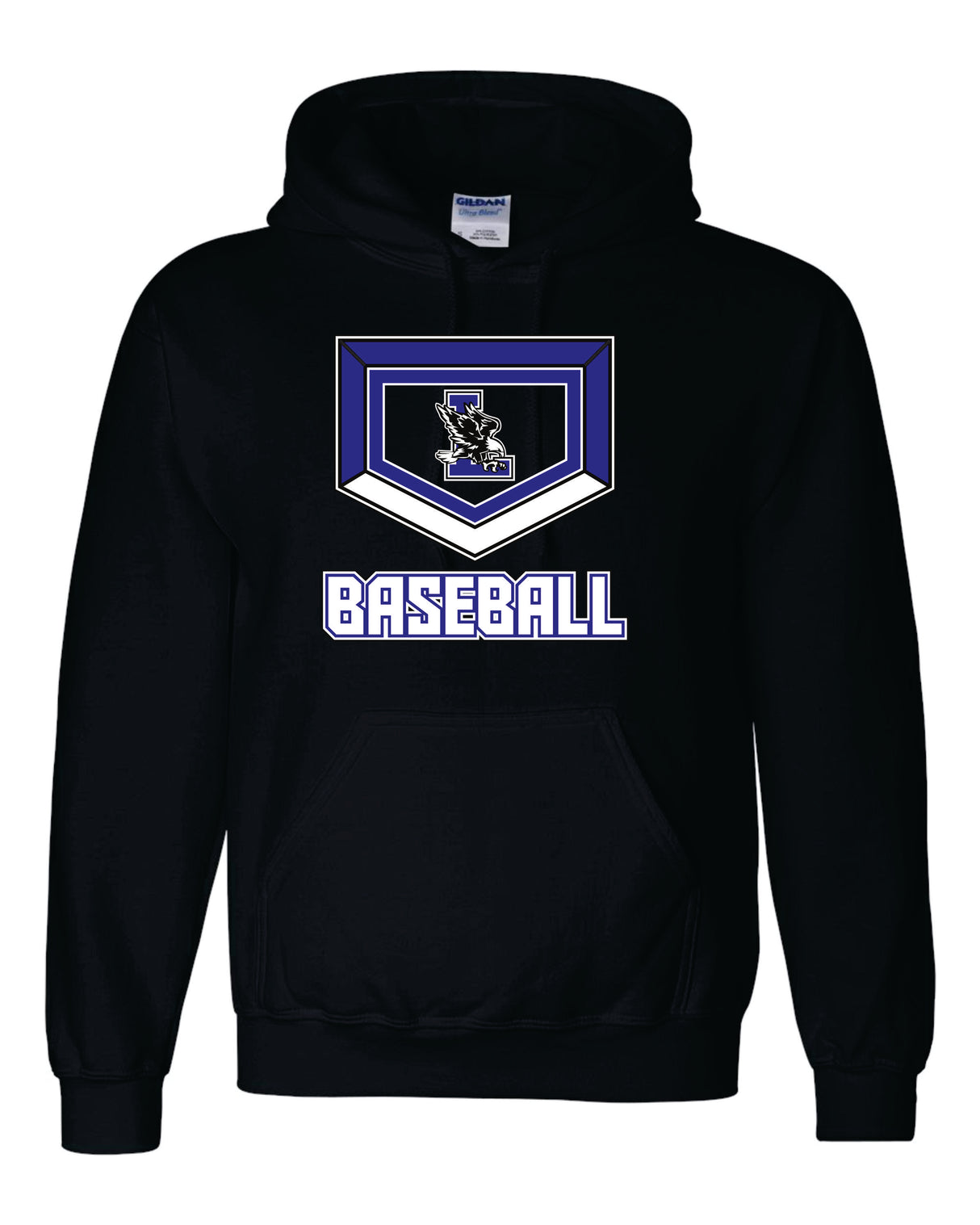 Leonardtown Baseball Gildan/Jerzee 50/50 Hoodie