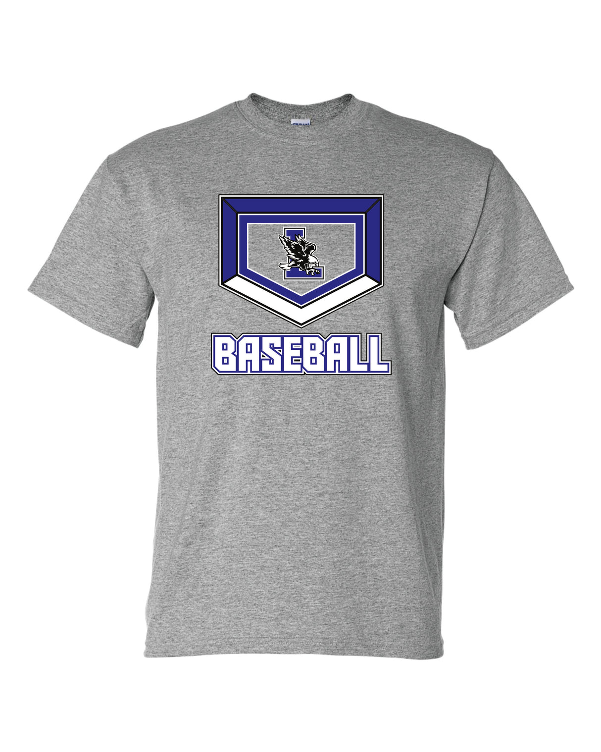 Leonardtown Baseball Short Sleeve T-Shirt Cotton Blend