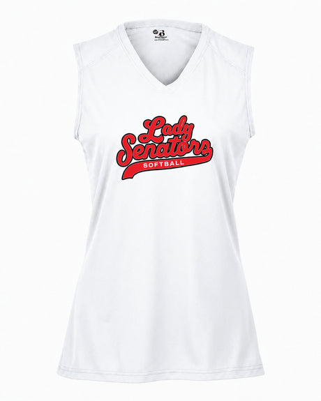 Lady Senators Dri Fit Sleeveless V Neck - WOMEN