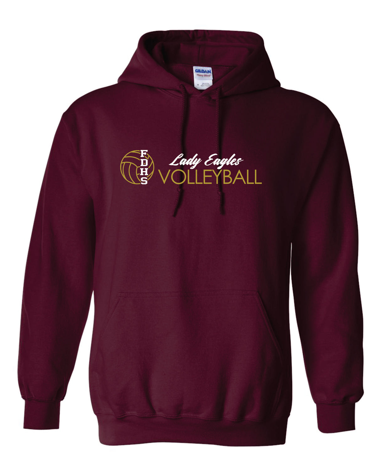 Douglass Volleyball Gildan/Jerzee 50/50 Hoodie