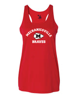 Mechanicsville Braves Dri Fit Racer Back Tank WOMEN