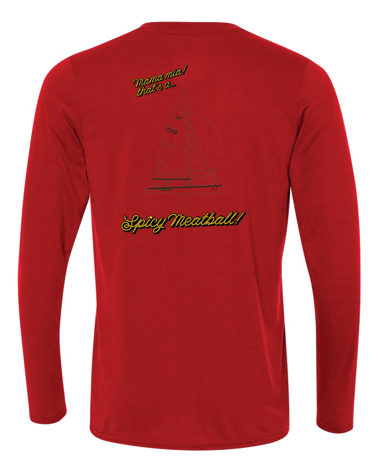 Spicy Meatball Sailing Team shirts