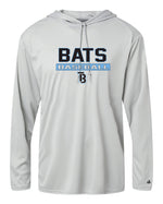 Load image into Gallery viewer, Tampa Bay Bats Long Sleeve Badger  Hooded Dri Fit Shirt-WOMEN
