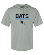 Load image into Gallery viewer, Tampa Bay Bats Braves Badger SS hooded shirt YOUTH
