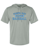 Tampa Bay Bats Braves Badger SS hooded shirt