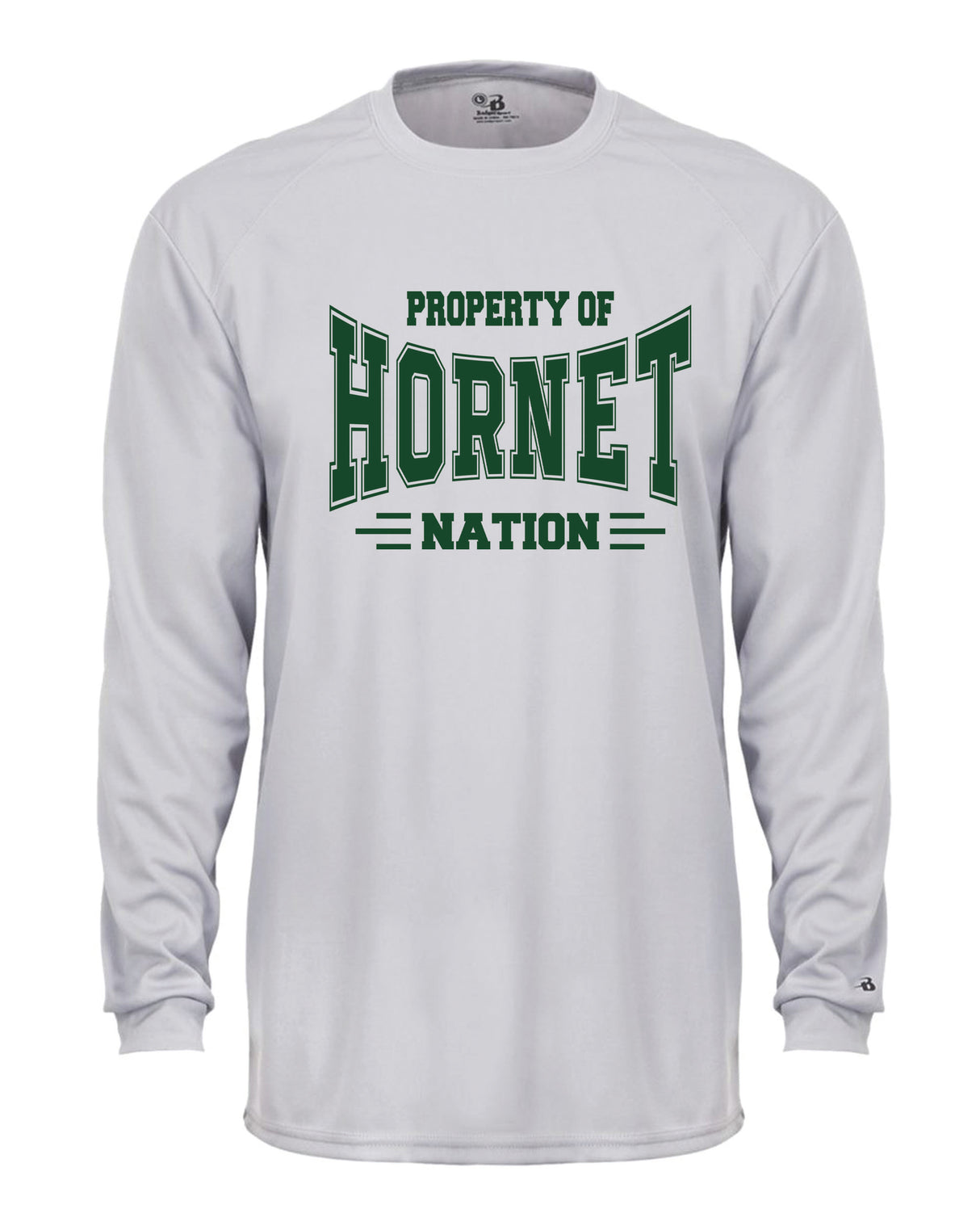 Great Mills Badger Dri-Fit Long Sleeve T-Shirts Hornet Nation