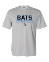 Tampa Bay Bats Short Sleeve Badger Dri Fit T shirt-YOUTH