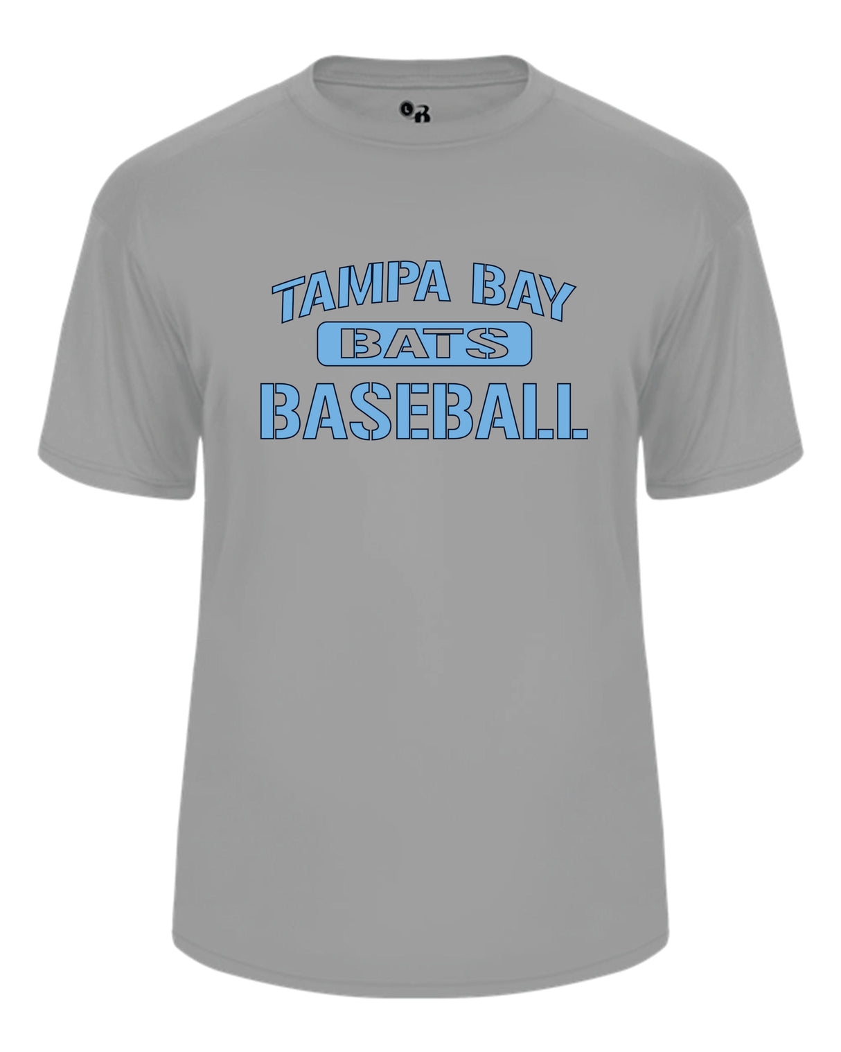 Tampa Bay Bats Short Sleeve Badger Dri Fit T shirt-YOUTH