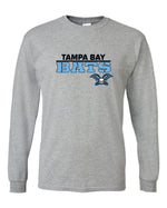 Load image into Gallery viewer, Tampa Bay Bats 50/50 Long Sleeve T-Shirts YOUTH
