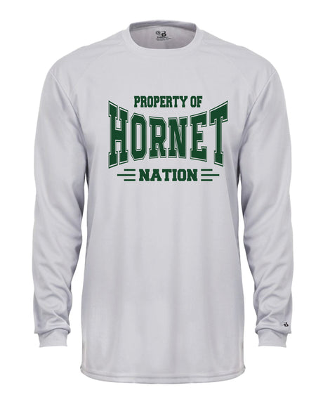 Great Mills Badger Dri-Fit Long Sleeve T-Shirts Hornet Nation