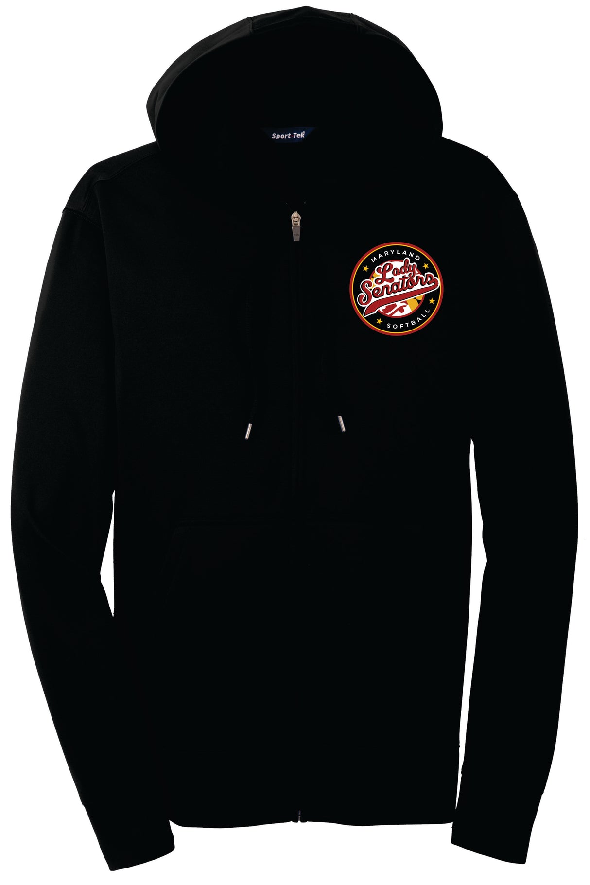 Lady Senators Zip up Dri fit hooded jacket
