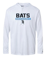 Load image into Gallery viewer, Tampa Bay Bats Long Sleeve Badger  Hooded Dri Fit Shirt
