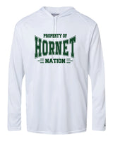 Great Mills Long Sleeve Badger Hooded Dri-Fit Shirt Hornet Nation