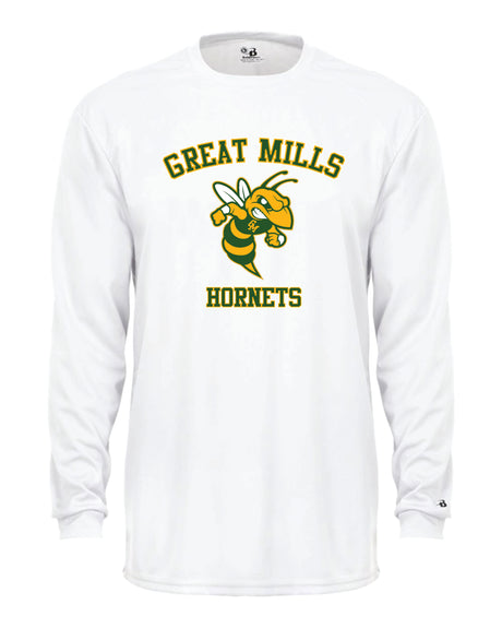 Great Mills Badger Dri Fit Long Sleeve T-Shirts Hornets