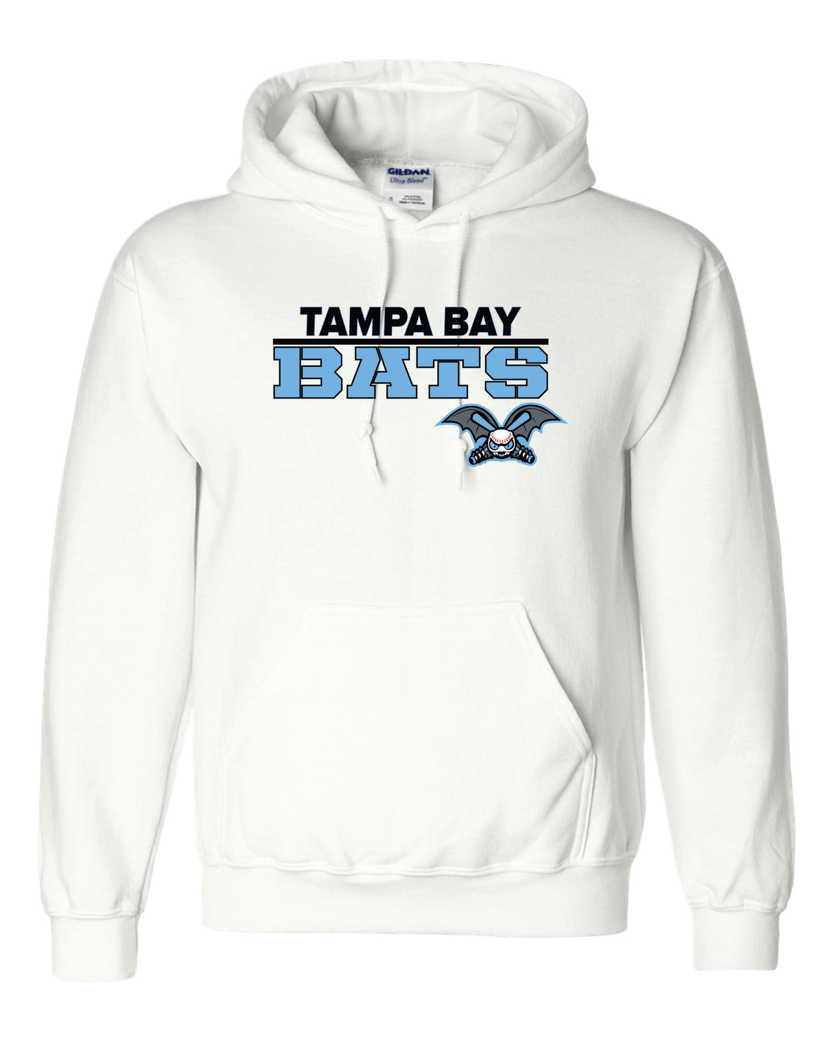 Tampa Bay Bats  Gildan/Jerzee 50/50 Hoodie-YOUTH