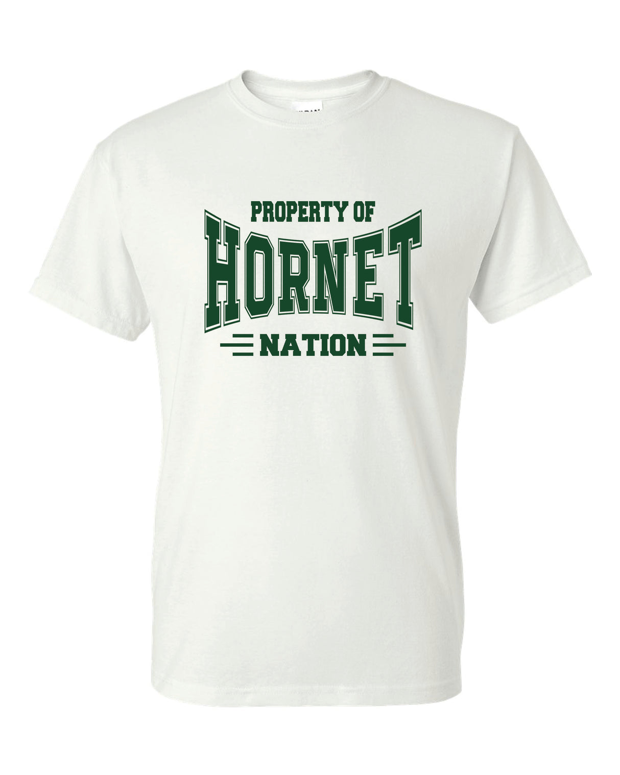 Great Mills Short Sleeve T-Shirt 50/50 Blend Hornet Nation