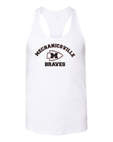 Mechanicsville Braves Cotton Racer Back Tank WOMEN