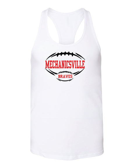 Mechanicsville Braves Cotton Racer Back Tank WOMEN