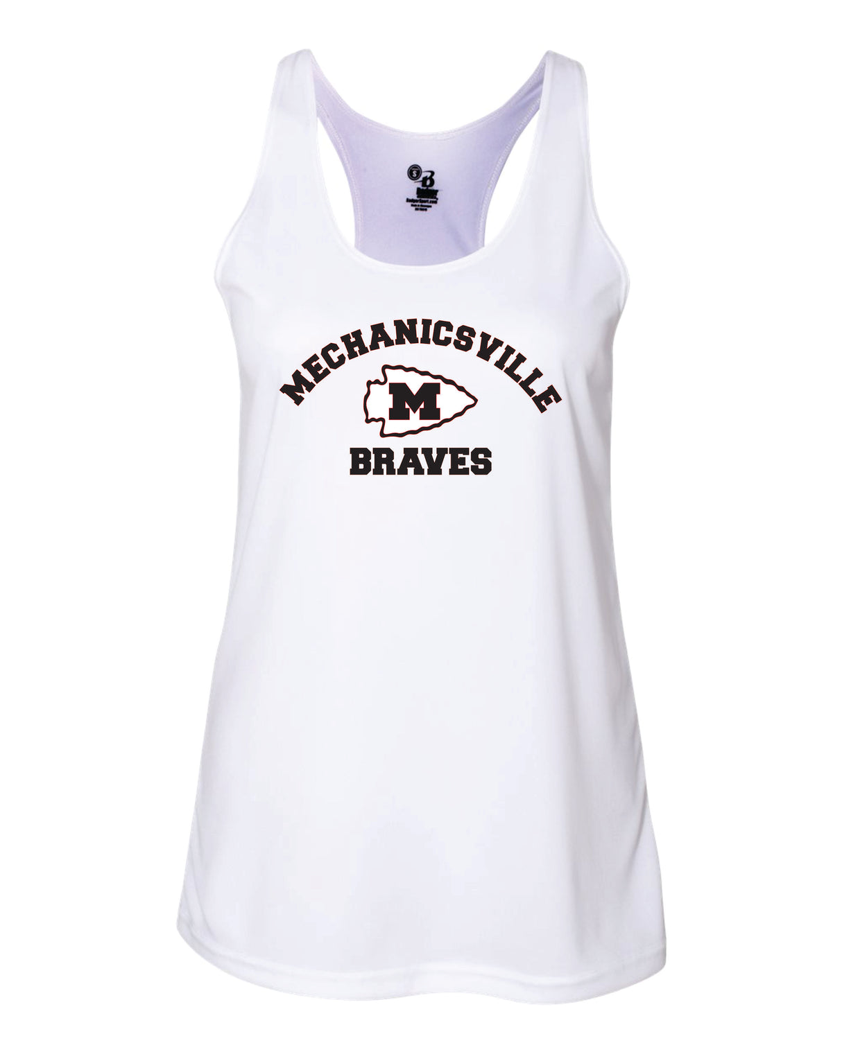 Mechanicsville Braves Dri Fit Racer Back Tank WOMEN