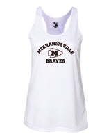 Mechanicsville Braves Dri Fit Racer Back Tank WOMEN