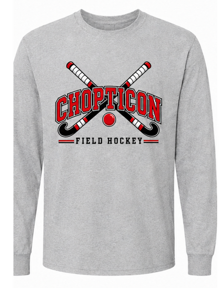Chopticon Field Hockey Cotton/poly  50/50 Long Sleeve Shirt