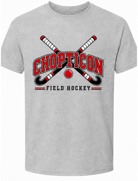 Chopticon Field Hockey Cotton/poly  50/50 Short Sleeve Shirt