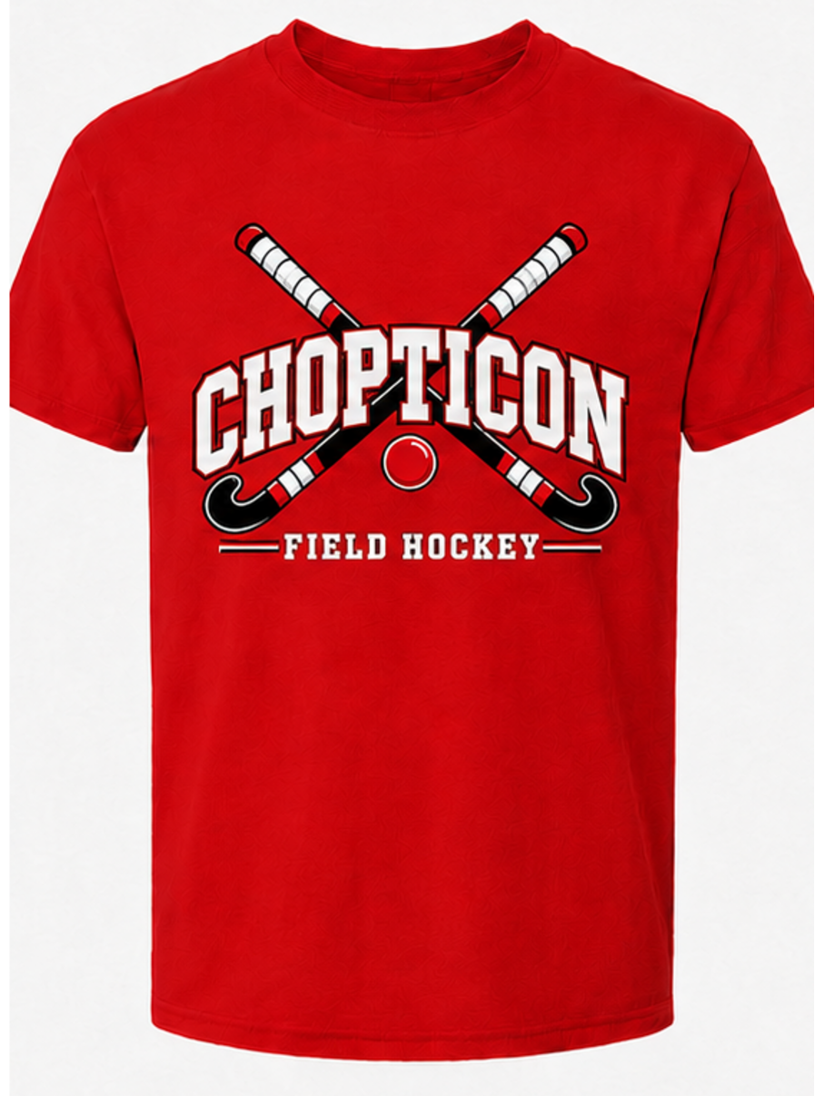 Chopticon Field Hockey Cotton/poly  50/50 Short Sleeve Shirt YOUTH