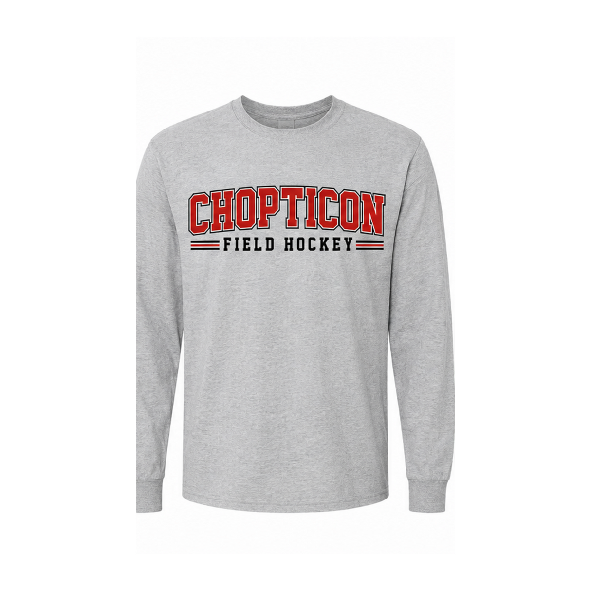 Chopticon Field Hockey Cotton/poly  50/50 Long Sleeve Shirt